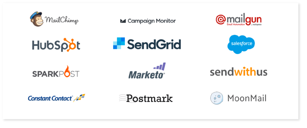 Email Marketing Company Logos